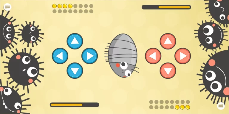 Juego Look Here interior