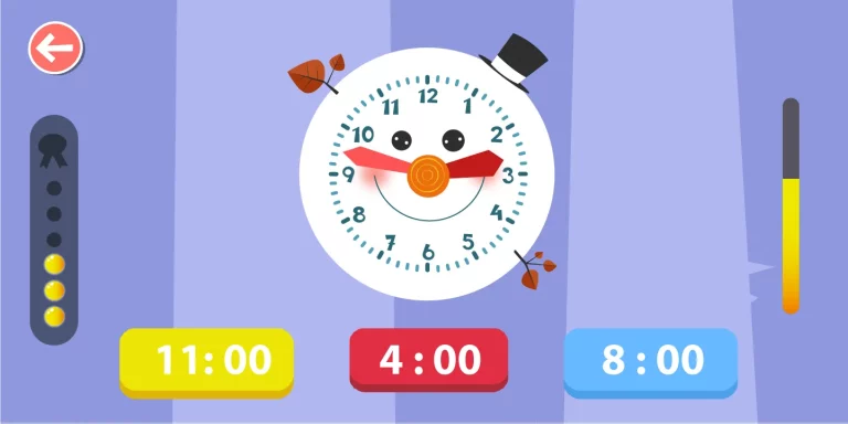 Juego What Time is it interior