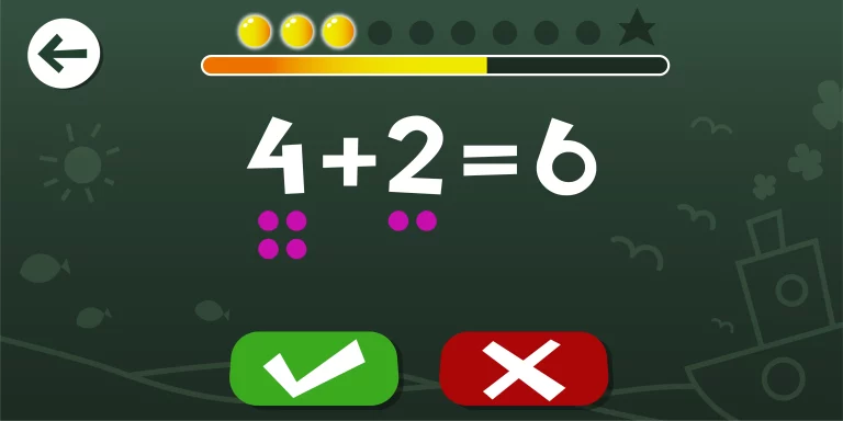 Juego Yes or No interior